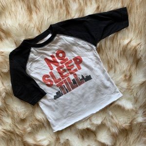 Beastie Boys “no sleep till Brooklyn” 3/4 tee 2T